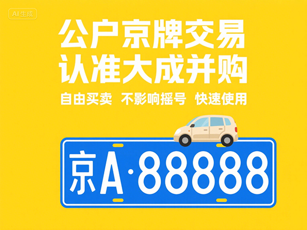 京牌出租价格全攻略：多少钱？如何租？