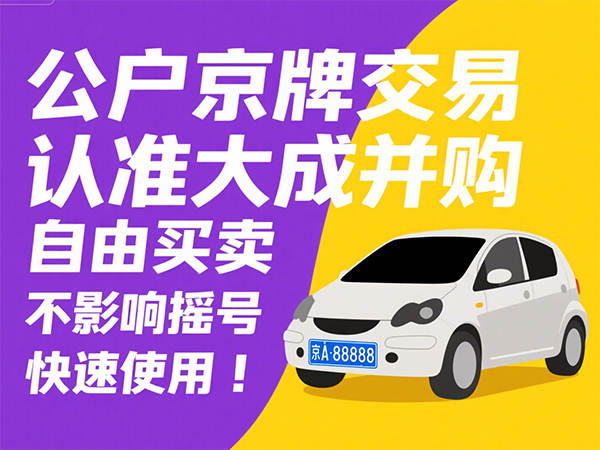 新能源京牌新政：城市治理的